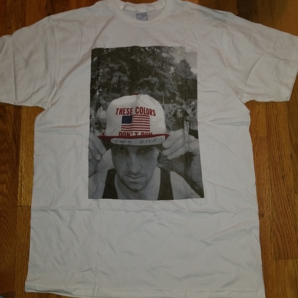 These Colors Dont Run, They Bike Tee by Oh Snap